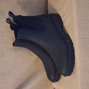 Aldo Black Chelsea Storm Rain Boots